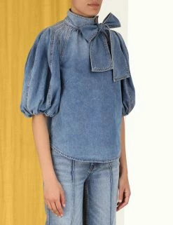 Kaleidoscope Tie Neck Blouse 6 Kaleidoscope Tie Neck Blouse -Anneke shop unnamed file 10