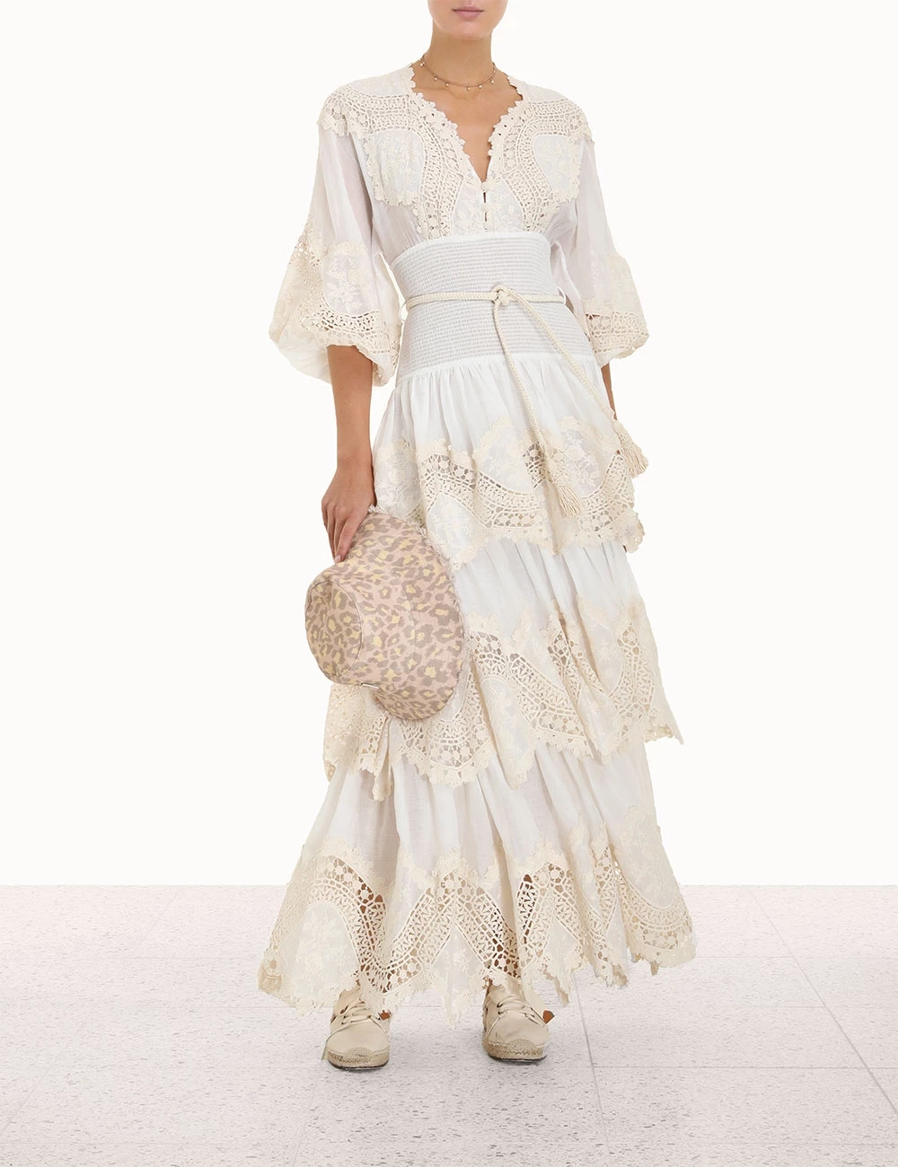 Pattie Embroidered Tiered Midi Pattie Embroidered Tiered Midi -Anneke shop unnamed file 1030