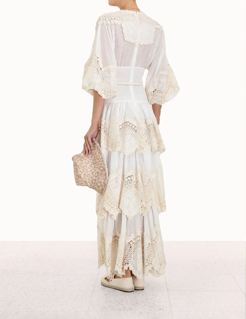 Pattie Embroidered Tiered Midi Pattie Embroidered Tiered Midi -Anneke shop unnamed file 1032