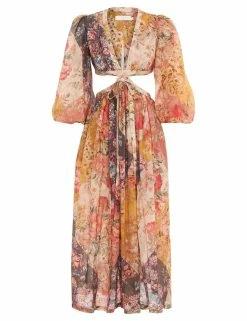 Pattie Patchwork Long Dress