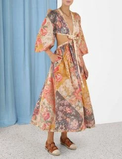 Pattie Patchwork Long Dress -Anneke shop unnamed file 1037