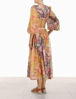 Pattie Patchwork Long Dress -Anneke shop unnamed file 1038
