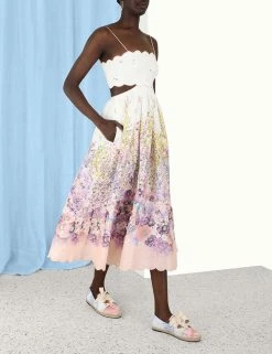Jude Scallop Midi Dress -Anneke shop unnamed file 1073