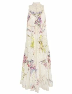 Jude Spliced Trim Long Dress