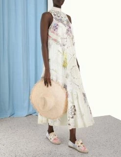 Jude Spliced Trim Long Dress -Anneke shop unnamed file 1091