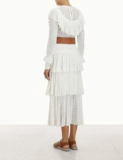 Jude Tiered Midi Skirt -Anneke shop unnamed file 1110