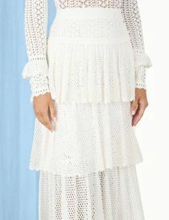 Jude Tiered Midi Skirt -Anneke shop unnamed file 1111