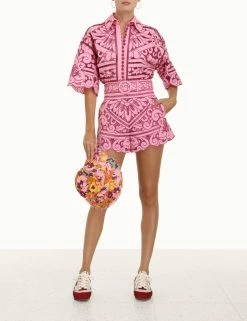 Jude Embroidered Short