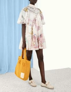Jude Spliced Trim Mini Dress -Anneke shop unnamed file 1187