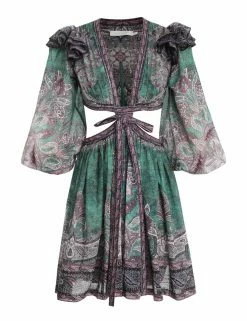 Anneke Ruffle Mini Dress