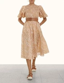 Violet Shirred Bodice Midi -Anneke shop unnamed file 1304