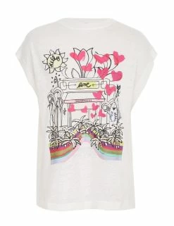 Violet Sleeveless Tee