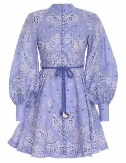 Violet Button Up Mini