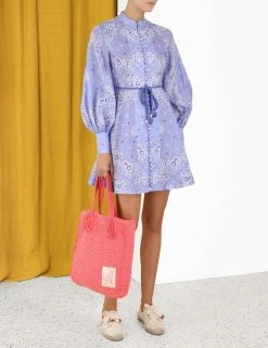 Violet Button Up Mini -Anneke shop unnamed file 1319