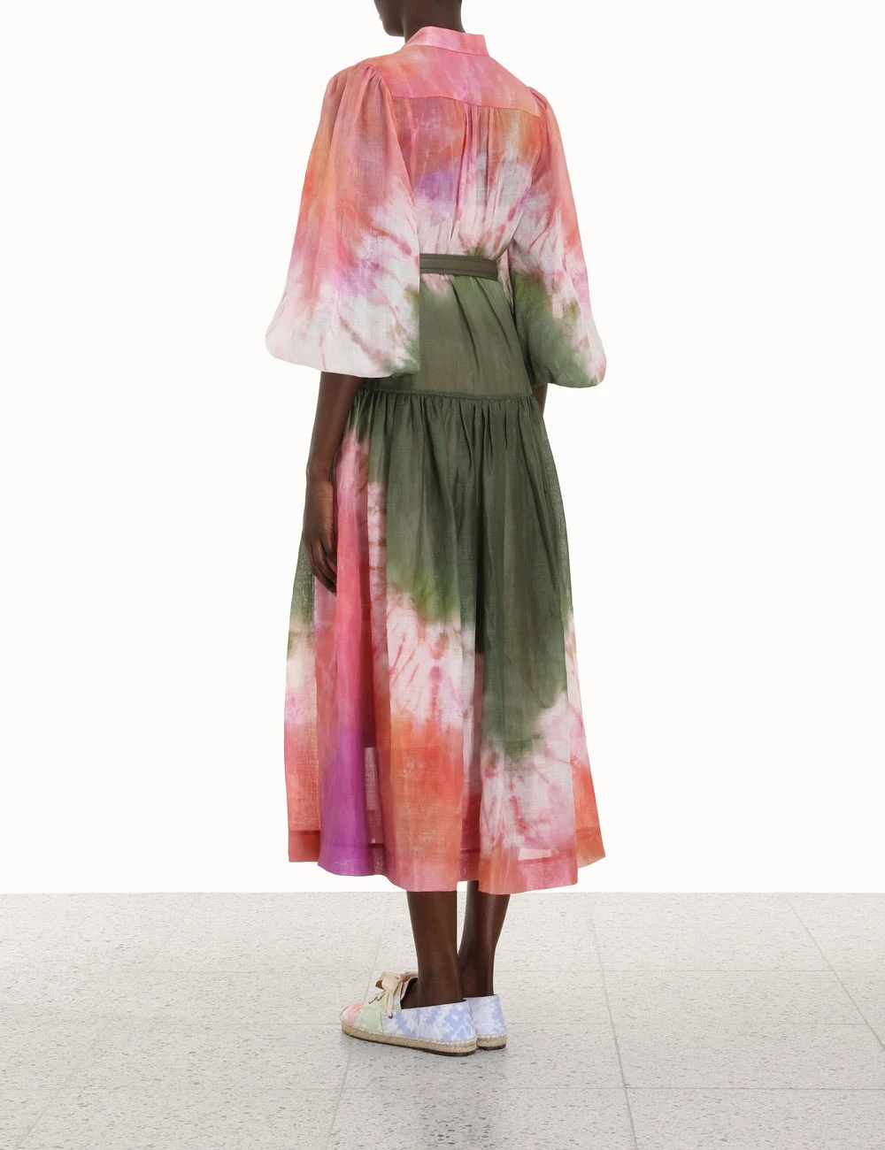 Violet Drop Waist Shirt Dress 6 Violet Drop Waist Shirt Dress - Image 4
