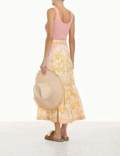 Lyre Frill Hem Skirt -Anneke shop unnamed file 1338