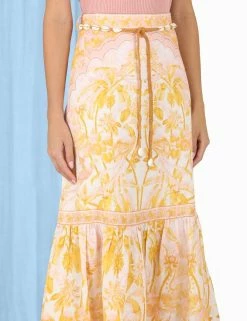 Lyre Frill Hem Skirt -Anneke shop unnamed file 1339