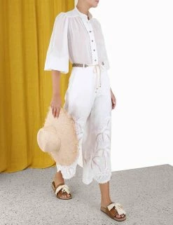 Lyre Embroidered Pant -Anneke shop unnamed file 1349