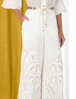 Lyre Embroidered Pant -Anneke shop unnamed file 1352