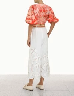 Lyre Crop Blouse -Anneke shop unnamed file 1362