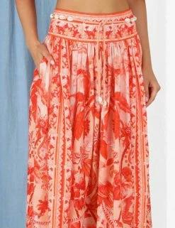 Lyre Yoke Midi Skirt -Anneke shop unnamed file 1369