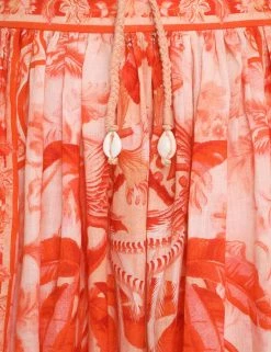 Lyre Yoke Midi Skirt -Anneke shop unnamed file 1370