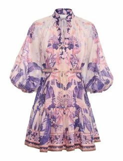 Lyre Billow Mini Dress