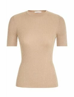 Anneke Lurex Rib T-Shirt