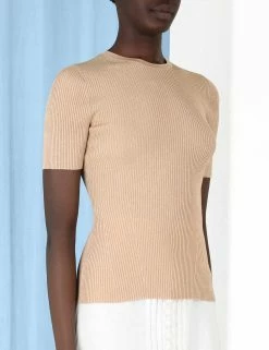 Anneke Lurex Rib T-Shirt -Anneke shop unnamed file 1417