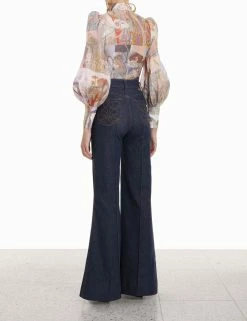 Kaleidoscope Wide Leg Jean -Anneke shop unnamed file 21