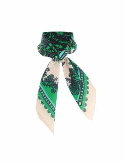 Silk Cotton Square Scarf