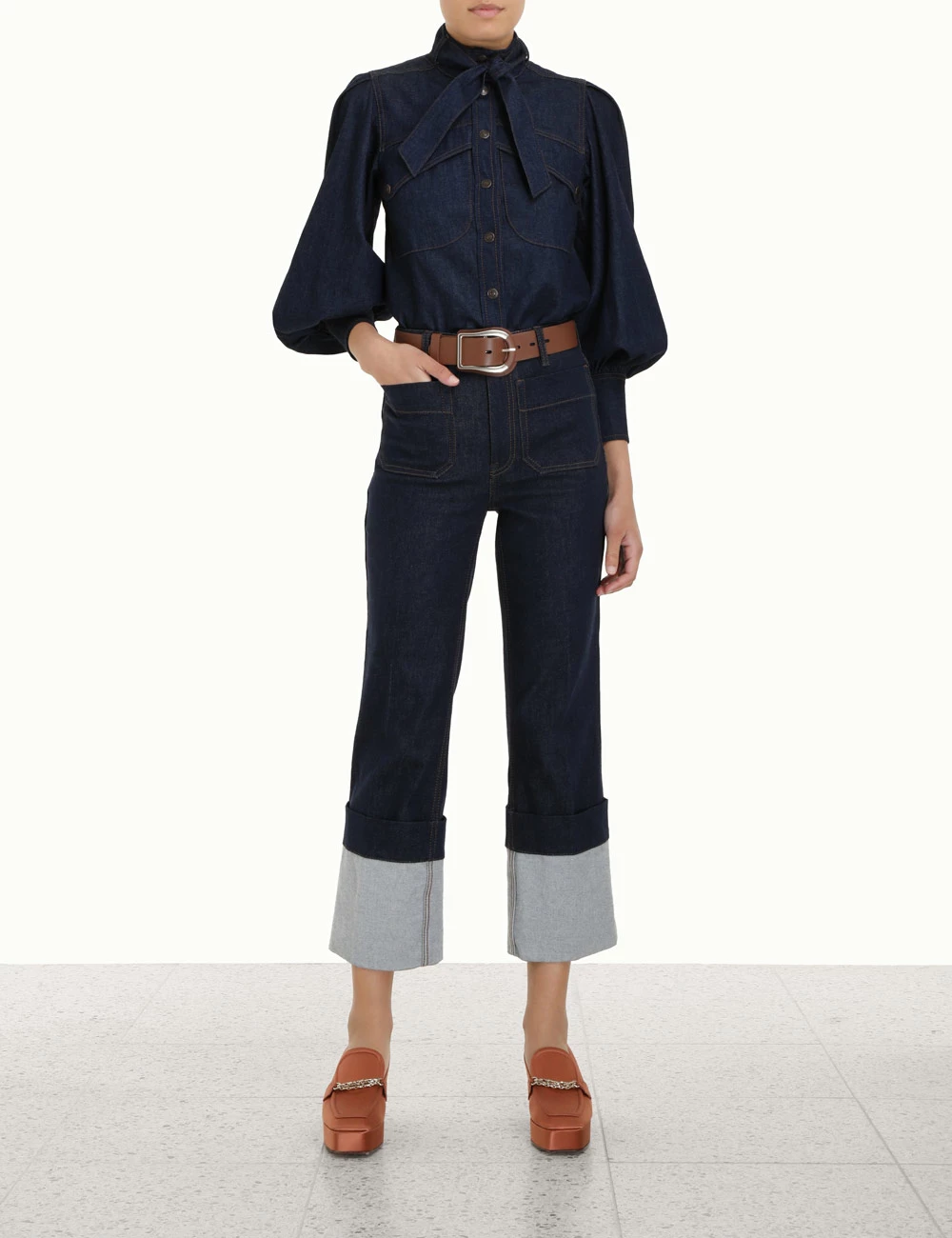 Kaleidoscope Cuffed Jean Kaleidoscope Cuffed Jean -Anneke shop unnamed file 25