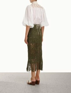 Laurel Ribbon Lace Skirt -Anneke shop unnamed file 366