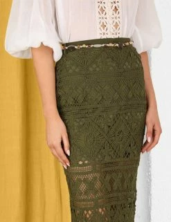 Laurel Ribbon Lace Skirt -Anneke shop unnamed file 367