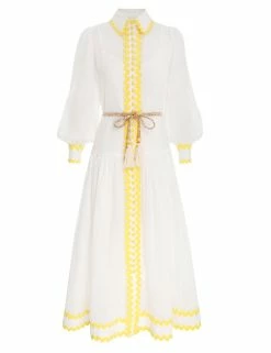 Cira Dropwaist Shirt Dress