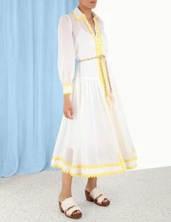 Cira Dropwaist Shirt Dress 4 Cira Dropwaist Shirt Dress -Anneke shop unnamed file 371