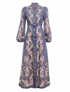 Vitali Long Billow Dress