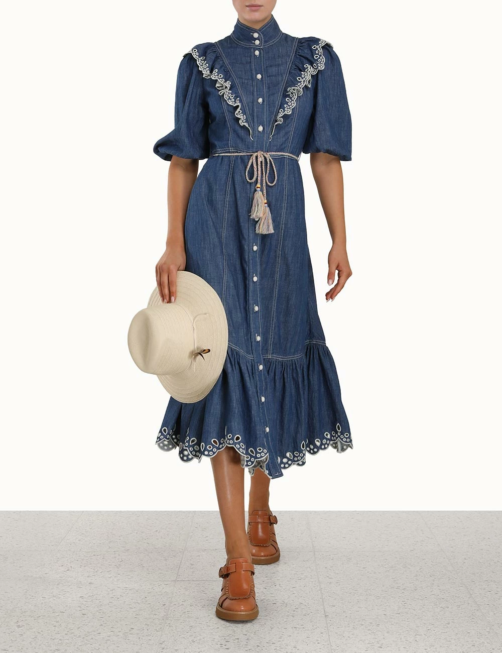 Laurel Scallop Midi Dress 4 Laurel Scallop Midi Dress - Image 2