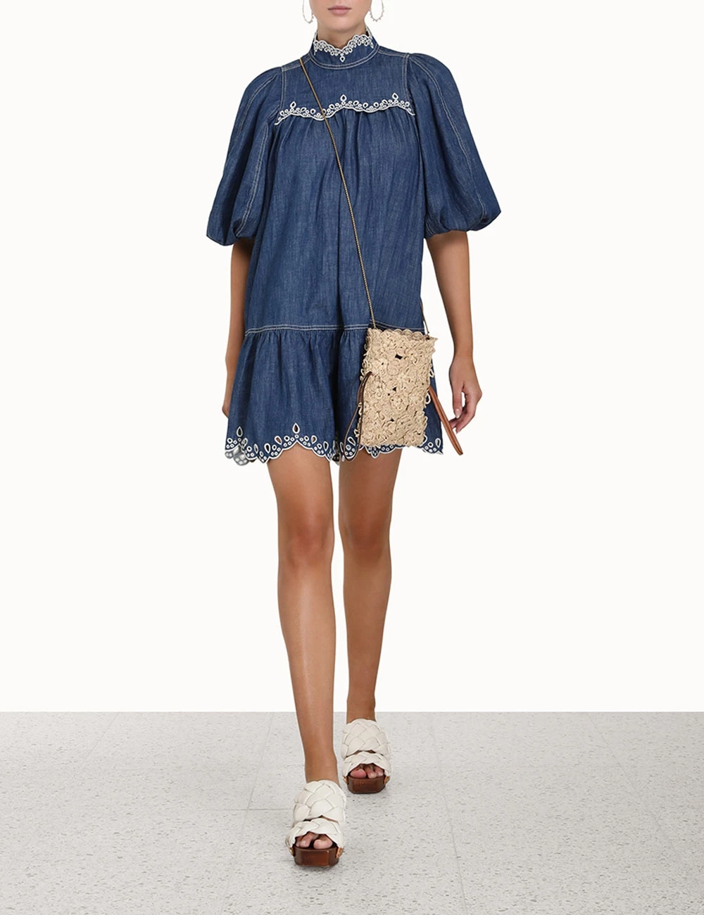 Laurel Scallop Mini Dress 4 Laurel Scallop Mini Dress - Image 2