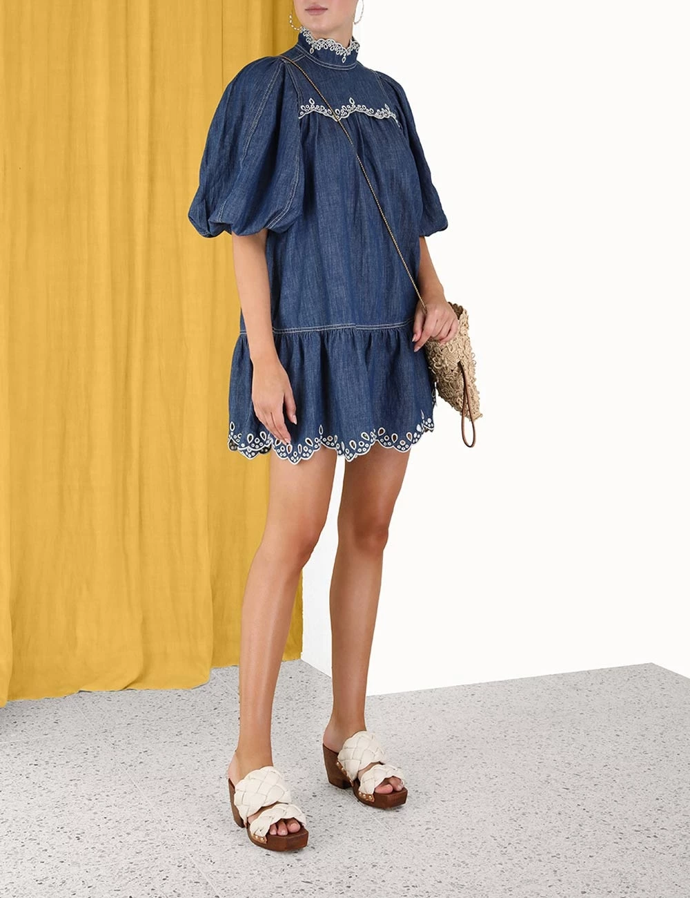 Laurel Scallop Mini Dress 5 Laurel Scallop Mini Dress - Image 3