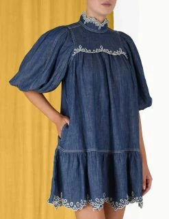 Laurel Scallop Mini Dress 12 Laurel Scallop Mini Dress -Anneke shop unnamed file 415