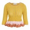 Laurel Crochet Frill Top
