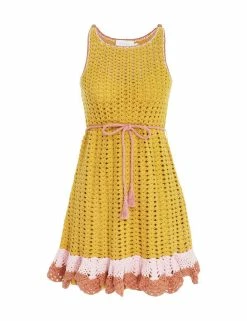 Laurel Crochet Mini Dress