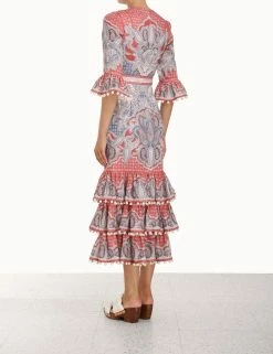 Vitali Tiered Hem Midi Dress 11 Vitali Tiered Hem Midi Dress -Anneke shop unnamed file 474
