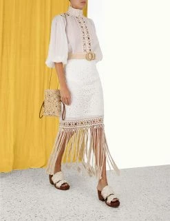 Vitali Lace Yoke Blouse -Anneke shop unnamed file 485