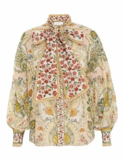 Laurel Tie Neck Blouse