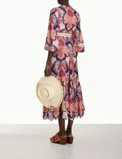 Laurel Billow Emb Midi Dress -Anneke shop unnamed file 504