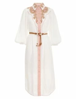 Laurel Applique Shirt Dress