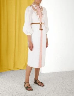 Laurel Applique Shirt Dress -Anneke shop unnamed file 515