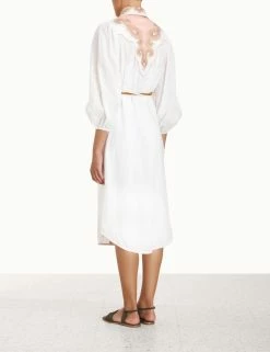 Laurel Applique Shirt Dress -Anneke shop unnamed file 516